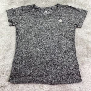 Rabbit Shirt Womens Medium Gray Lightweight Stretch Running Gym Crossfit Yoga